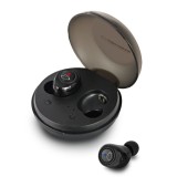 Esperanza EH229K Cetus, TWS, Bluetooth 5.0, 4 Óra Üzemidő, Fekete mikrofonos fülhallgató