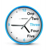 Esperanza EHC014B Prague fehér-kék falióra