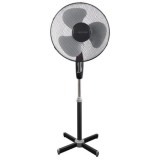 Esperanza EHF001KE, Hurricane, 50W, 40cm, 3-fokozatos, Oszcillációs, Fekete-Szürke, Álló ventilátor