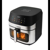 Esperanza EKA005 AirFryer Forrólevegős sütő 8L 1600 Watt - Inox Sérült csomagolás