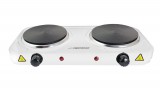 Esperanza EKH010W, Cotopaxi, 2000W, 2-zónás, Hordozható, Fehér, Elektromos főzőlap