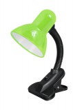 Esperanza ELD106G Procyon E27, max. 12 W LED, 1.2 m tápkábel Zöld-Fekete asztali lámpa