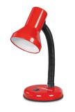 Esperanza ELD108R Alatair E27, max. 12 W LED, 1.2 m tápkábel Piros-Fekete asztali lámpa