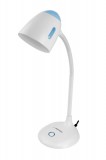 Esperanza ELD110B Electra E27, max. 12 W LED, 1.2 m tápkábel Fehér-Kék asztali lámpa