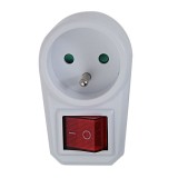 Esperanza ELK301W Hálózati elosztó 1 aljzatos - Fehér (ELK301W)