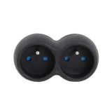 Esperanza ELK312K Hálózati Dugalj 2 aljzatos elosztó - Fekete (ELK312K)