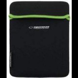 Esperanza ET172G 9,7" neoprén tablet tok fekete-zöld (ET172G5901299903155)