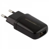 Esperanza EZ113 HÁLÓZATI TÖLTÕ 1XUSB PORT 5V 0,8A FEKETE
