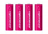 Esperanza EZA104R AA, 2000 mAh, Ni-MH Piros újratölthető elem csomag (4 db)