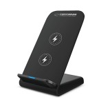 Esperanza EZC101 15 W, USB TYPE C Fekete vezeték nélküli asztali töltőállvány telefonhoz