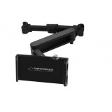 Esperanza háttámlára rögzíthető okostelefon és tablet tartó fekete