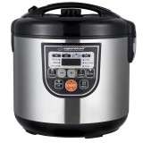 Esperanza Mate Steam multifunkciós főzőedény, 860 W,fekete-ezüst