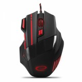 Esperanza MX201 Wolf Gamer mouse Black/Red EGM201R