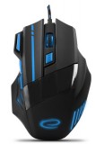 Esperanza MX201 Wolf USB Gamer egér, fekete-kék