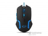 Esperanza MX205 Fighter USB gamer egér, fekete/kék
