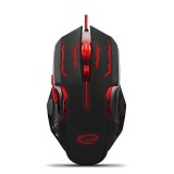 Esperanza MX403 APACHE optikai egér fekete-piros USB (EGM403R)