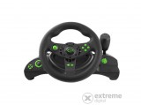 Esperanza Nitro Gamer versenykormány, PC, PS3, fekete