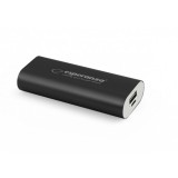 Esperanza Power Bank 4400MAH fekete