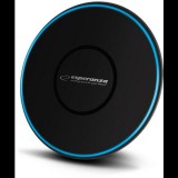 Esperanza Quantum EZC103 vezeték nélküli töltő 10W fekete-kék (EZC103)