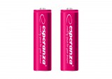 ESPERANZA RECHARGEABLE BATTERIES Ni-MH AA 2000MAH 2PCS. RED