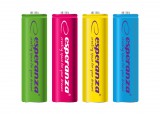 ESPERANZA RECHARGEABLE BATTERIES Ni-MH AA 2000MAH 4PCS. MIX OF COLORS
