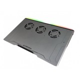 Esperanza RGB Világítású Gaming Laptop hűtőállvány szürke