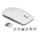Esperanza Saturn Wireless 4D optical Mouse White EM120W