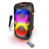 Esperanza Singer RGB Bluetooth hangszóró, karaoke szett