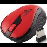 Esperanza Titanium Rainbow 3D Wireless Egér - Piros (TM114R)