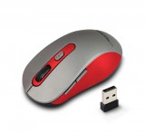 Esperanza vezeték nélküli 2.4GHz optikai egér 6D USB ADARA piros EM131R