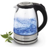 Esperanza Yosemite elektromos vízforraló 1.7 liter, led világítással, fekete-ezüst
