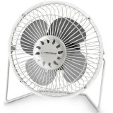 Esperanza Yugo asztali USB ventilátor, 6 col, fehér