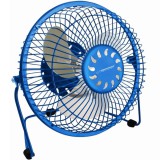 Esperanza Yugo asztali USB ventilátor, 6 col, kék