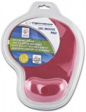 Esperanza zselés egérpad piros (EA137R)