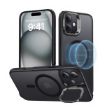 ESR Apple iPhone 16 classic halolock szilikon telefonvédő (ütésállóság, légpárnás sarok, magsafe) fekete