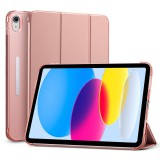 ESR Ascend Trifold - iPad 10.9" (2022) tok - rozéarany