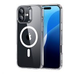 ESR CH HALOLOCK szilikon telefonvédő (ütésállóság, légpárnás sarok, MagSafe) ÁTLÁTSZÓ Apple iPhone 16 Plus 5G