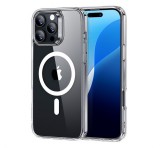 ESR CH HALOLOCK szilikon telefonvédő (ütésállóság, légpárnás sarok, MagSafe) ÁTLÁTSZÓ Apple iPhone 16 Pro 5G