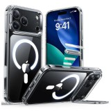 ESR Classic Hybrid Kickstand MagSafe iPhone 17 Pro Max készülékhez tok átlátszó