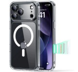 ESR CLASSIC HYBRID szilikon telefonvédő (ütésállóság, légpárnás sarok, MagSafe) ÁTLÁTSZÓ Apple iPhone 17 Pro Max