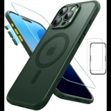 ESR Classic Pro Case (HaloLock) Set, Compatible with iPhone 16 Pro Max, Frosted Green tok (1A7790601)