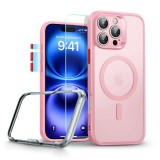 ESR CLASSIC PRO SET HALOLOCK MAGSAFE iPhone 16 Pro Max készülékhez tok matított rózsaszín