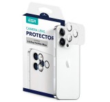 ESR kameravédő üveg 3db (lekerekített szél, extra ütésálló, extra karcálló, tokbarát, 9H, csak lencse) FEKETE Apple iPhone 14 Pro Max, Apple iPhone 14 Pro