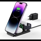 ESR Qi2 3-in-1 Travel Wireless Charging Set (HaloLock) (2C5690305)