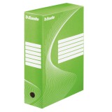 Esselte BOXYCOLOR színes archiváló doboz, 100mm, VIVIDA zöld