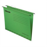 ESSELTE "Classic" A4 újrahasznosított karton zöld függőmappa