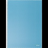 Esselte Colour'Breeze 80 lapos A4 kockás spirálfüzet - Kék (628476)
