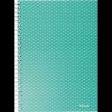 Esselte Colour'Breeze 80 lapos A5 kockás spirálfüzet - Zöld (628467)