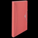 Esselte Colour'Breeze A4 Harmonika irattartó - Korall (628447)