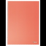 Esselte Colour'Breeze spirálfüzet kockás, A4, korallszínű (628478) (Esselte628478)